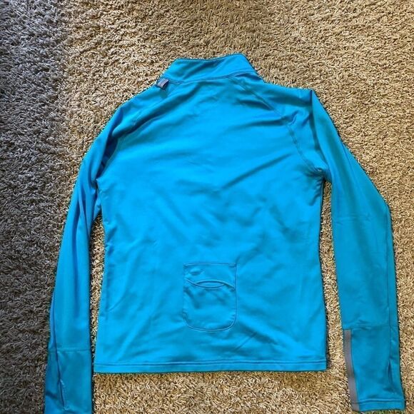 Nordic Track 3/4 zip blue pullover sz M - Picture 2 of 5